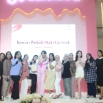 Korean Pinkish Make Up Look: Beauty class bersama Malvava pada exhibition Ultima II